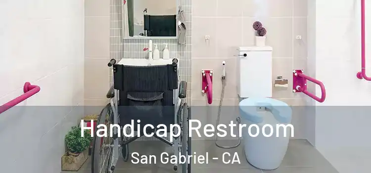 Handicap Restroom San Gabriel - CA